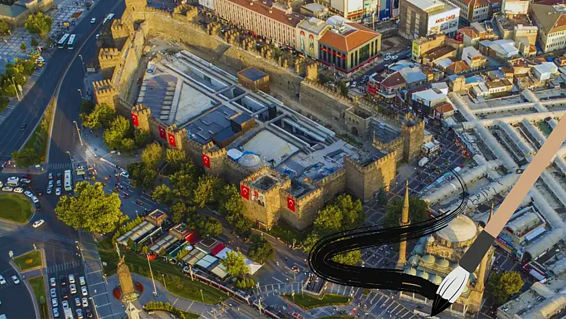 Kayseri Kalesi'nde Pazar gününe kadar sürecek: Sanatın zarif temsili...