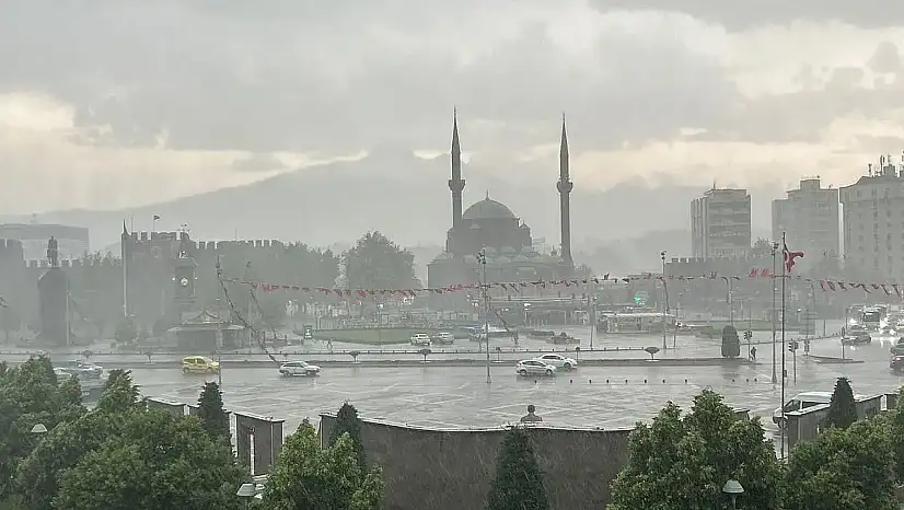 Kayseri'nin 5 günlük hava raporu açıklandı: O gün sağanak geliyor