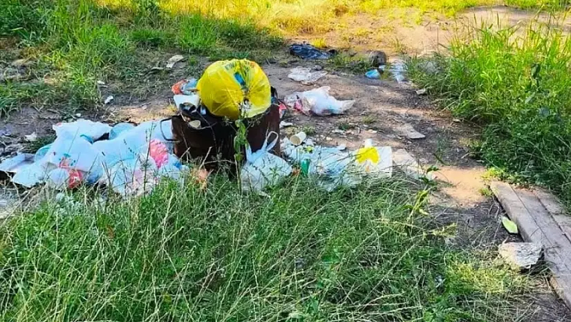 Kayseri'nin doğal güzelliğinde istenmeyen manzara! Vatandaşlar yetkililere seslendi