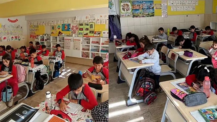 Kayseri'nin o ilçesinde 1 saat boyunca herkes bakın ne yaptı?