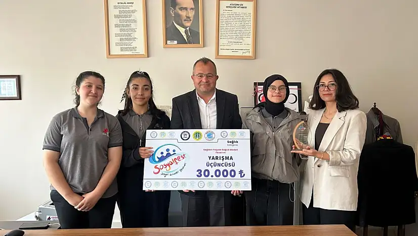 Kayserili öğrenciler 'VİTA' projesiyle Türkiye'ye adını yazdırdı!