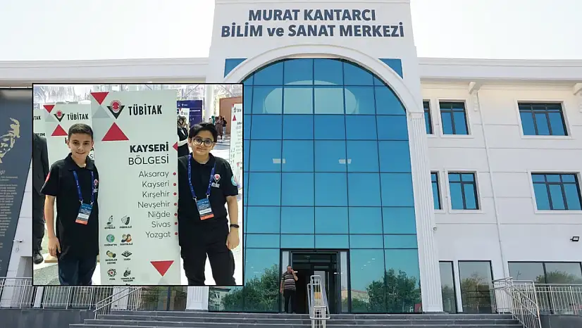 Kayserili öğrencilerin gururlandıran başarısı: Bölgeyi temsil ediyorlar...