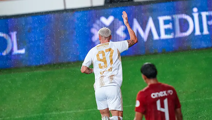 Kayserispor, Antalya'da ilk yarıda coştu (0-3)