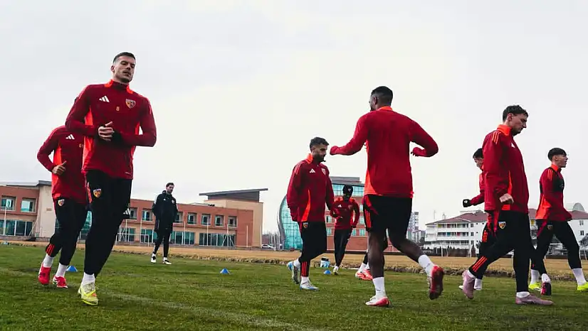 Kayserispor'da Göztepe maçı hazırlıkları başladı
