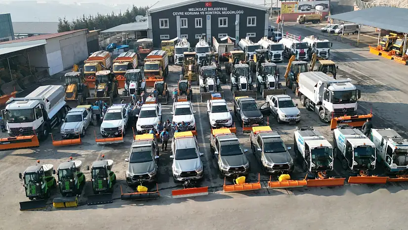 Melikgazi'de kışa hazırlık çalışmaları tamamlandı!