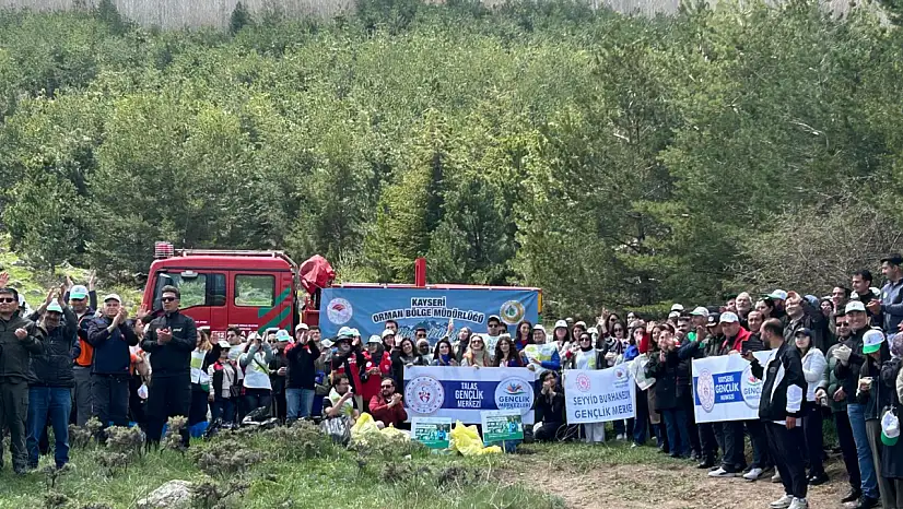 'Orman Benim' kampanyasına Kayseri'den yoğun ilgi: Yeşil Vatan için harekete geçtiler…