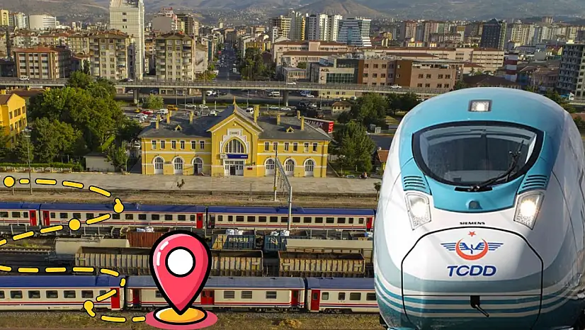 Proje değişti: Yüksek Hızlı Tren Terminali Kayseri'nin merkezine geliyor!