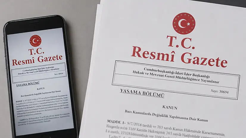 Resmi Gazete yayımlandı: İşte 8 Ekim 2026 tarihli Resmi Gazete kararları!