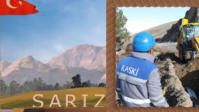 Sarız'a içme suyu yatırımı: Altyapı için düğmeye basıldı!