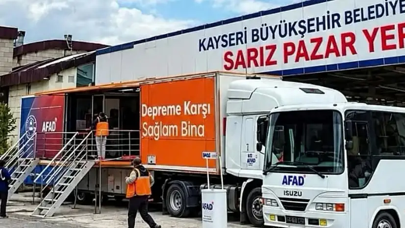 Sarız'da Deprem Simülasyon Tırı vatandaşlarla buluşacak!