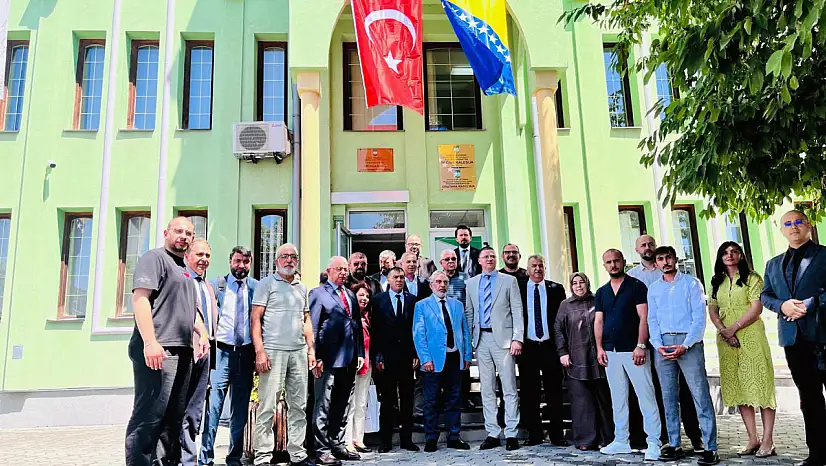 Talaslı başkan Bosna Hersek'e neden gitti!