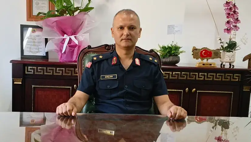 İlçe Jandarma Komutanı Zülfikar Orçan mesaisine başladı!
