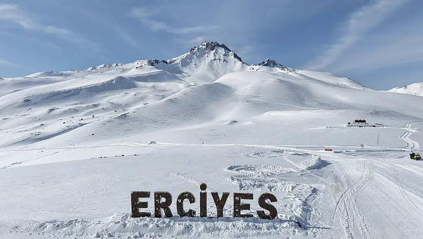 Rekortmen Erciyes ara tatil ve bayramda misafirlerini bekliyor