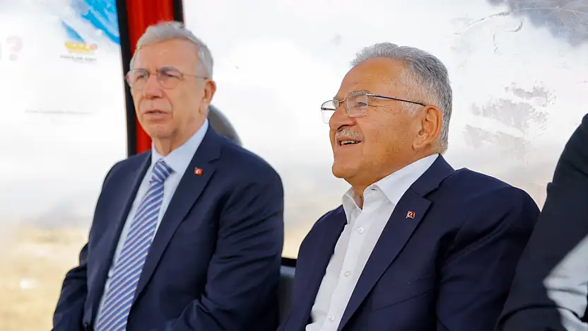 Başkanlar zirveye çıktı: Büyükkılıç ve Yavaş'tan Erciyes ziyareti..