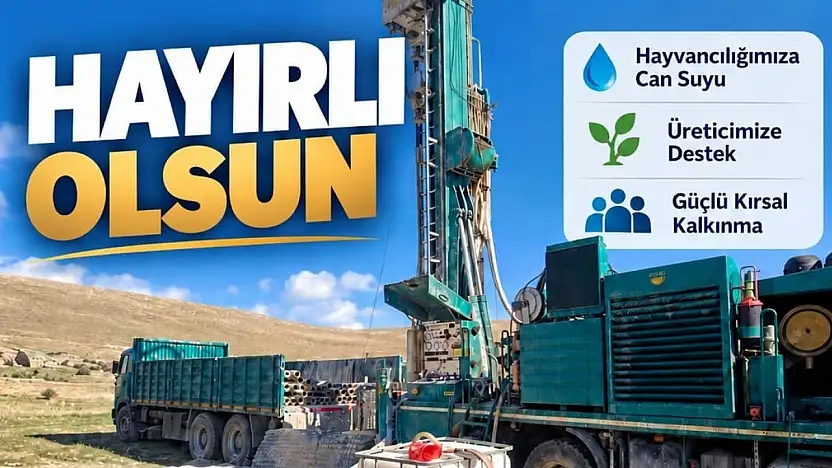 DSİ Genel Müdürlüğü çalışmalara başladı: Kayseri'de o mahallelere su kuyusu müjdesi!