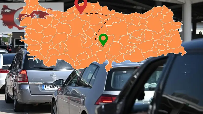 Gurbetçi rotasında Kayseri var: Kayseri bunda da listede ilk sırada!