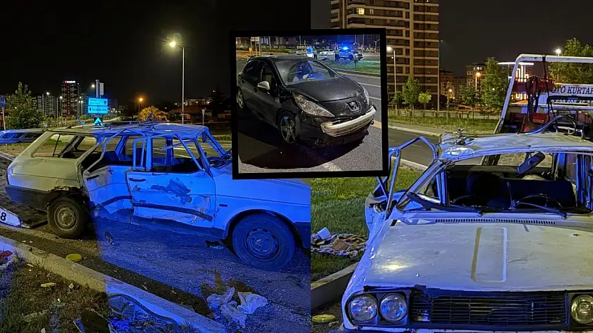 Kayseri'de feci kaza: 4 yaralı!