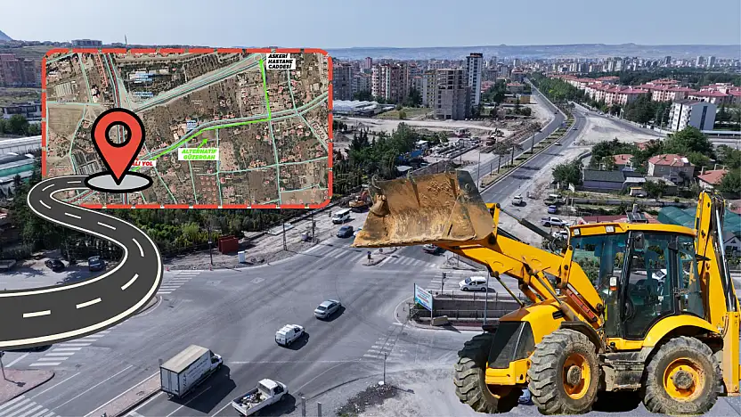 Kayseri'de Meteoroloji Kavşağı için yeni gelişme: 120 günde tamamlanacak!
