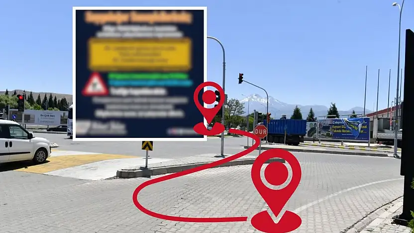 Kayseri'de o yollar 2 gün boyunca trafiğe kapatılacak: Bu akşam başlıyor!