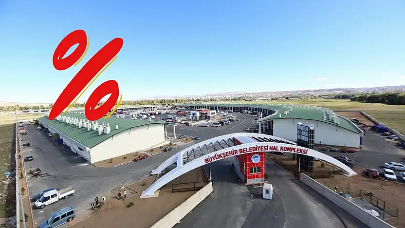 Kayseri'de sebze-meyveler sosyeteye karıştı!