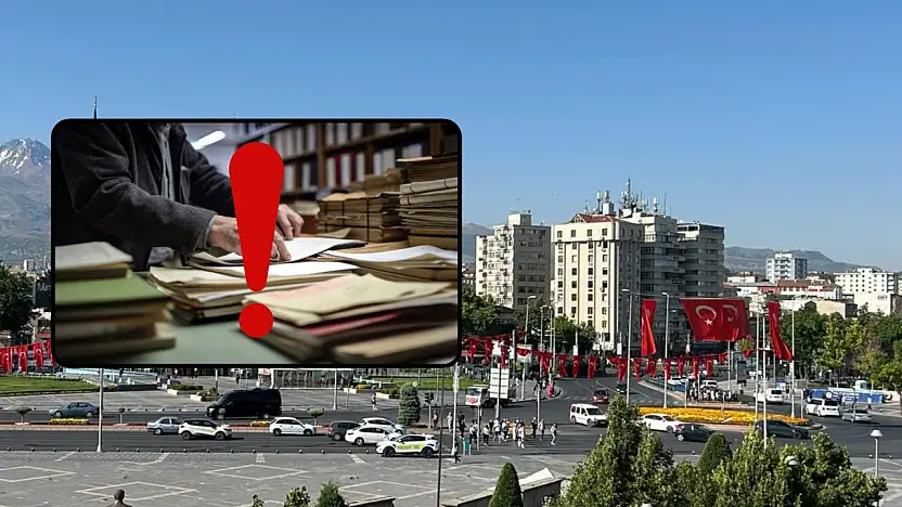 Kayseri'de mahkeme dosyalarının biri imha edildi, diğeri kayboldu