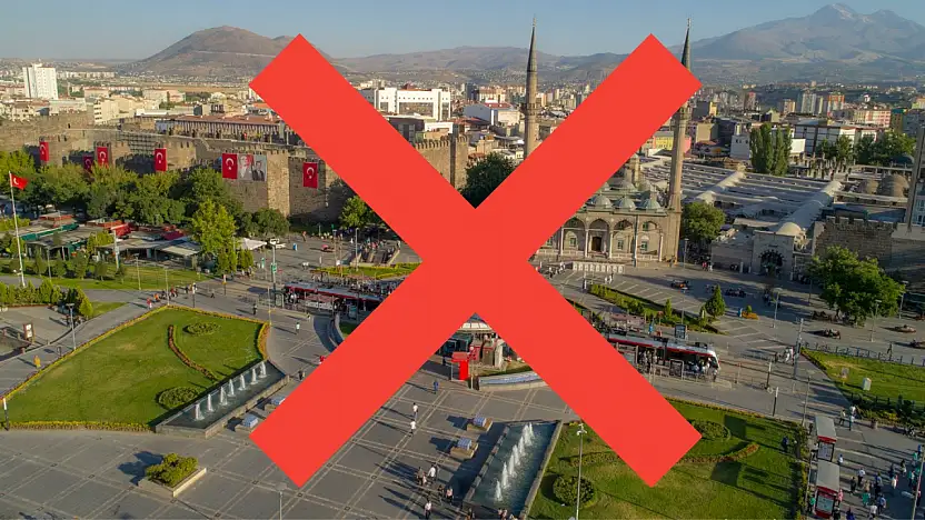 Kayseri'de sürücüler dikkat! Yarın bu yol trafiğe kapatılıyor