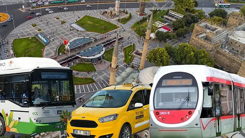 Kayseri'de ulaşımın favorisi belli oldu: 51,6 milyon kişi bu aracı kullandı!
