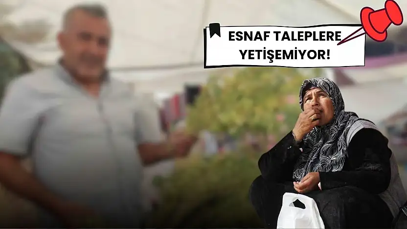 Kayserililerin gözdesi tezgahları şenlendiriyor: Bir bağı 50 TL!