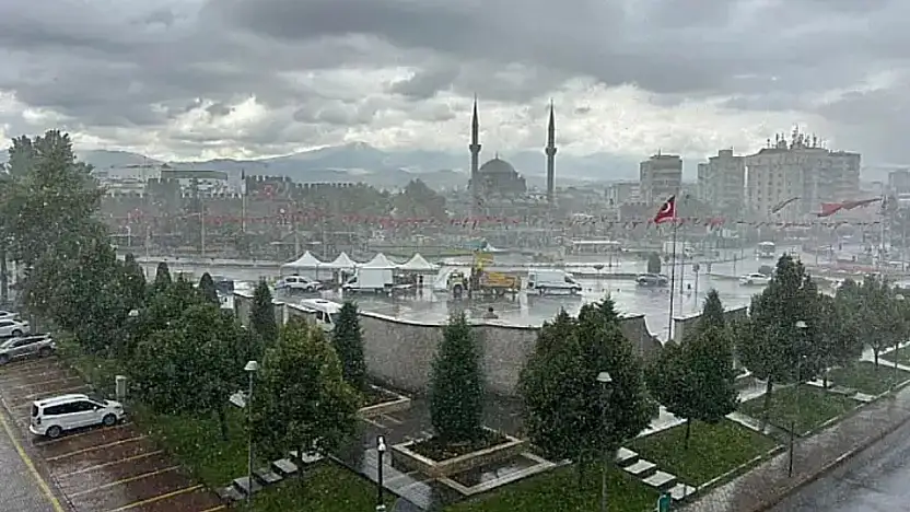 Meteoroloji açıkladı: Kayseri'ye 5 günlük sağanak geliyor!