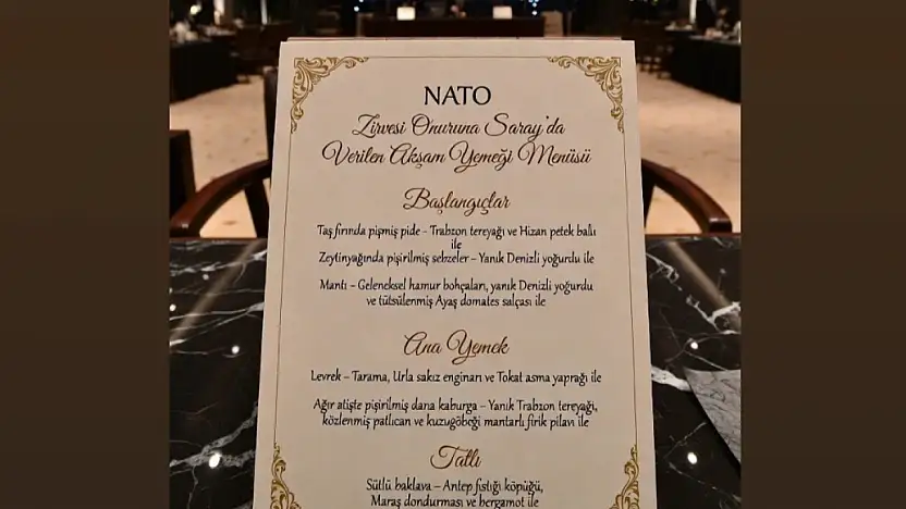 NATO Zirvesi'ne Kayseri mantısı damgası!