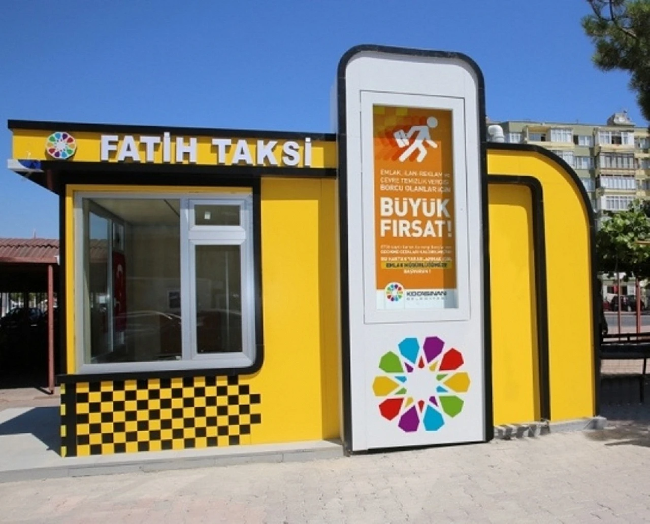 Kocasinan'da Taksi Durakları Yenileniyor