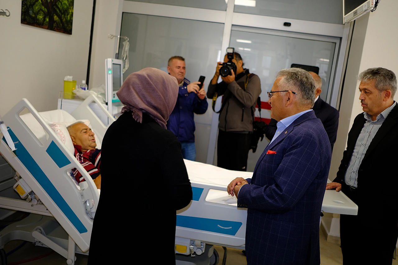 Yahyalı'da diyaliz merkezi yenilendi!