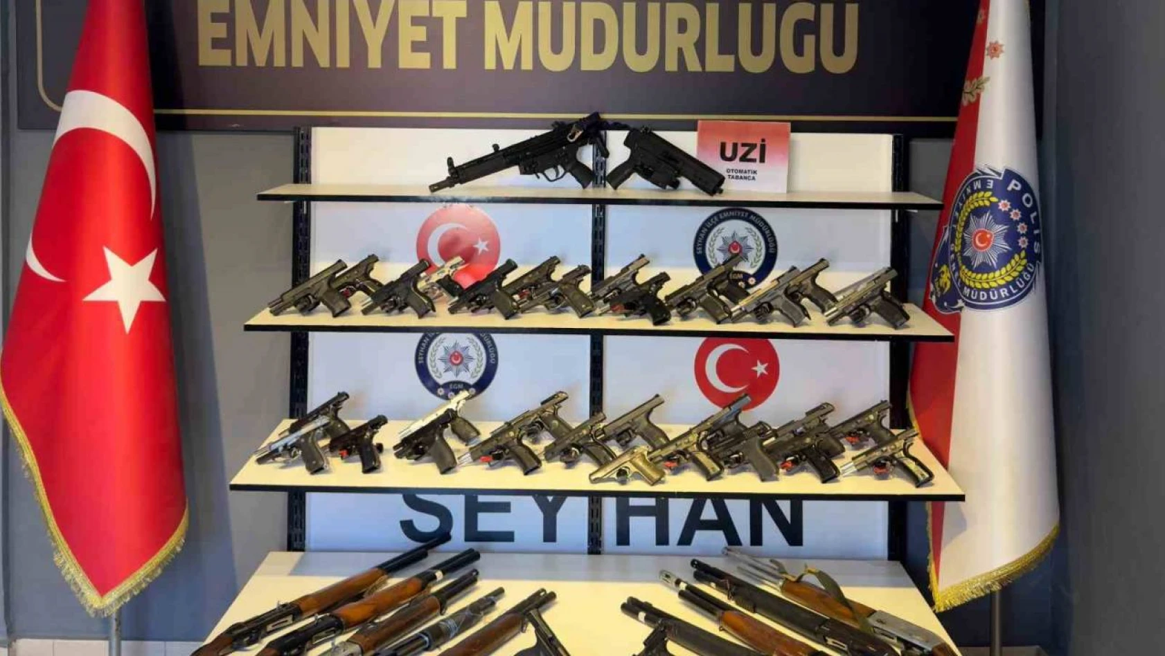 Adana'da Ruhsatsız Silah Operasyonu!