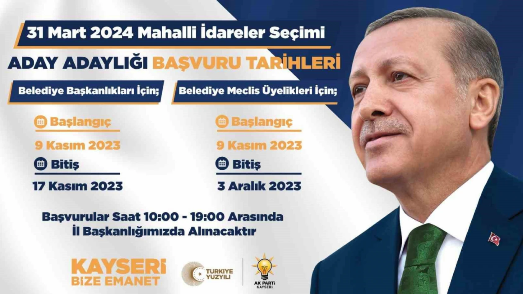AK Parti Kayseri'de yerel seçim mesaisi başladı