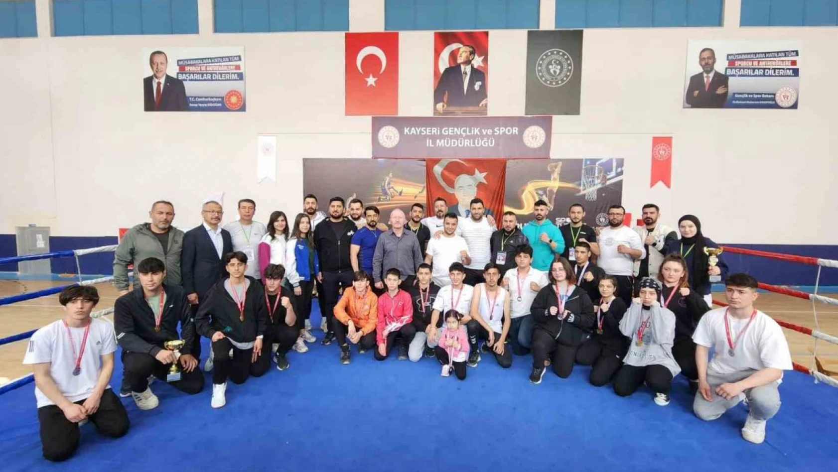 Alparslan Türkeş Muaythai Şampiyonası Kayseri'de yapıldı