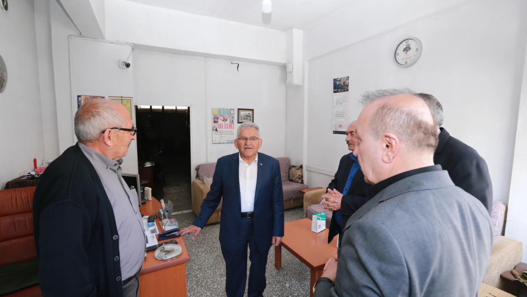 Başkan Büyükkılıç, Pınarbaşı'da KAYMEK kursiyerleri ile bir araya geldi