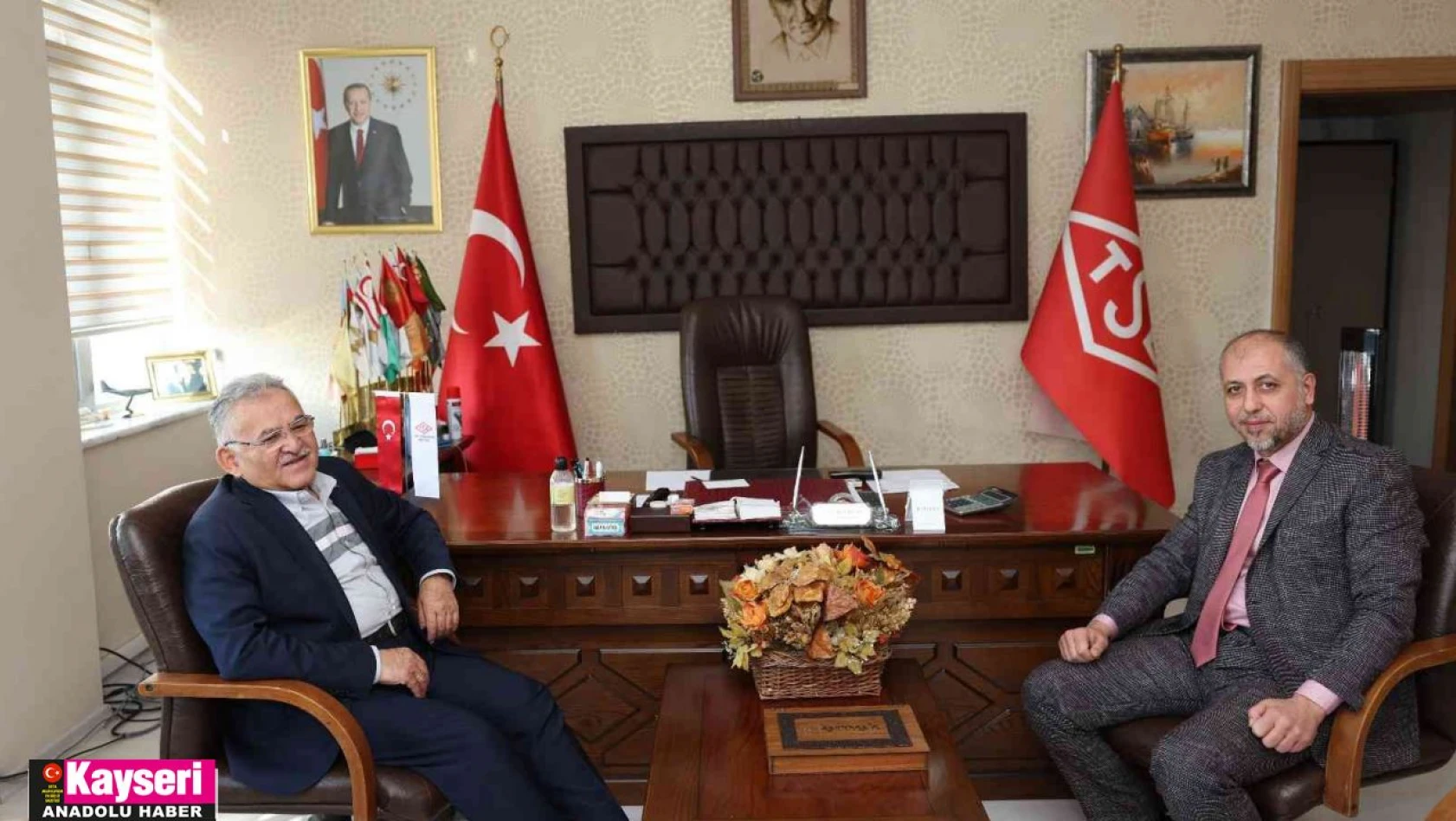 Başkan Büyükkılıç'tan TSE Bölge Müdürlüğü'ne ziyaret