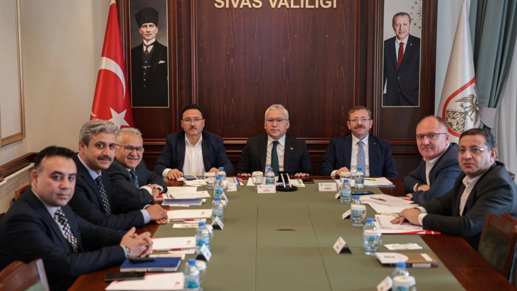 Büyükkılıç, Sivas'ta Oran Yönetim Kurulu Toplantısı'na katıldı