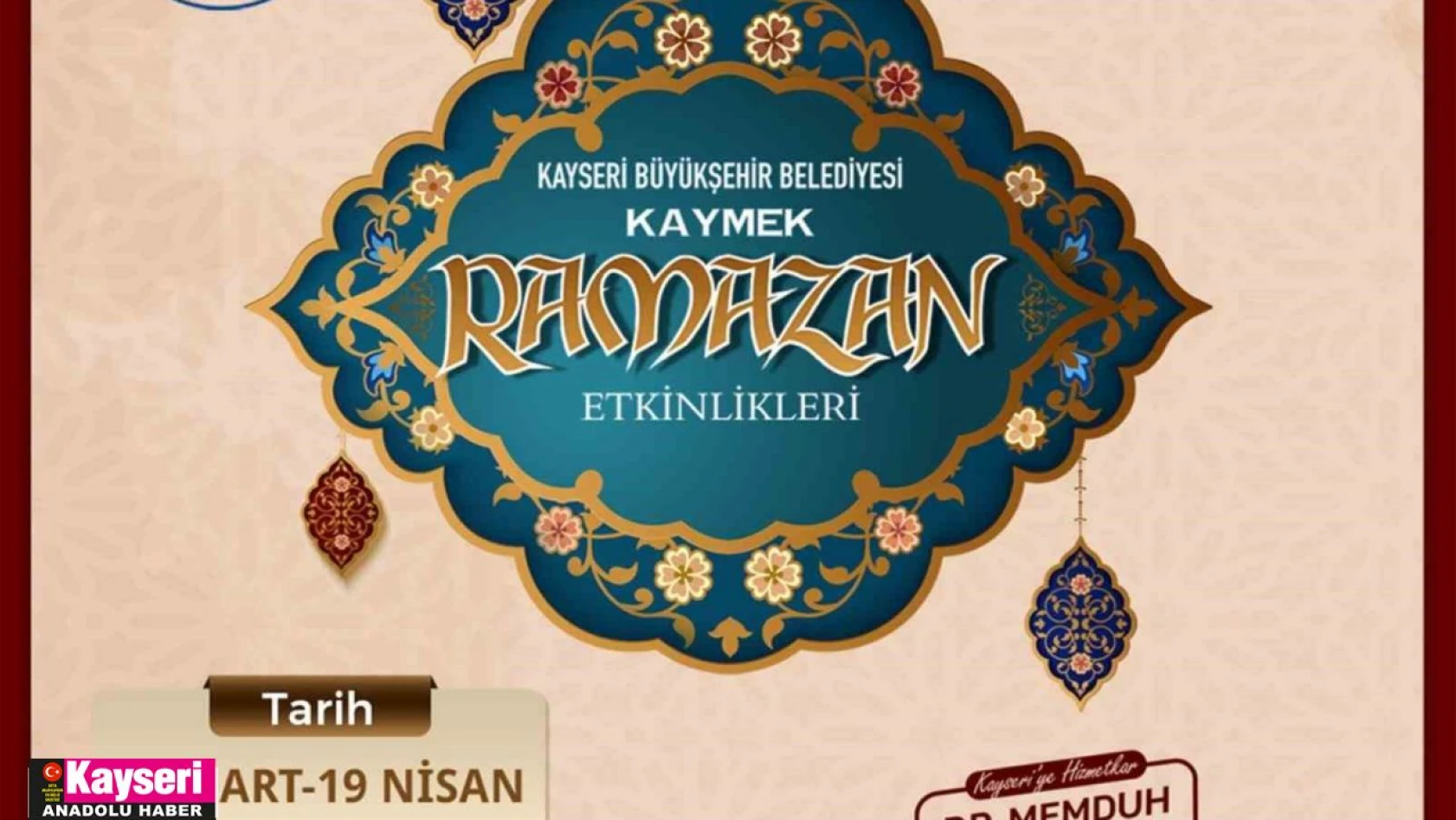 KAYMEK'ten Ramazan'a özel etkinlikler