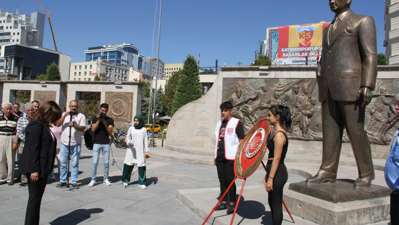 CHP'nin kuruluşunun 99. yıl dönümü Kayseri'de kutlandı