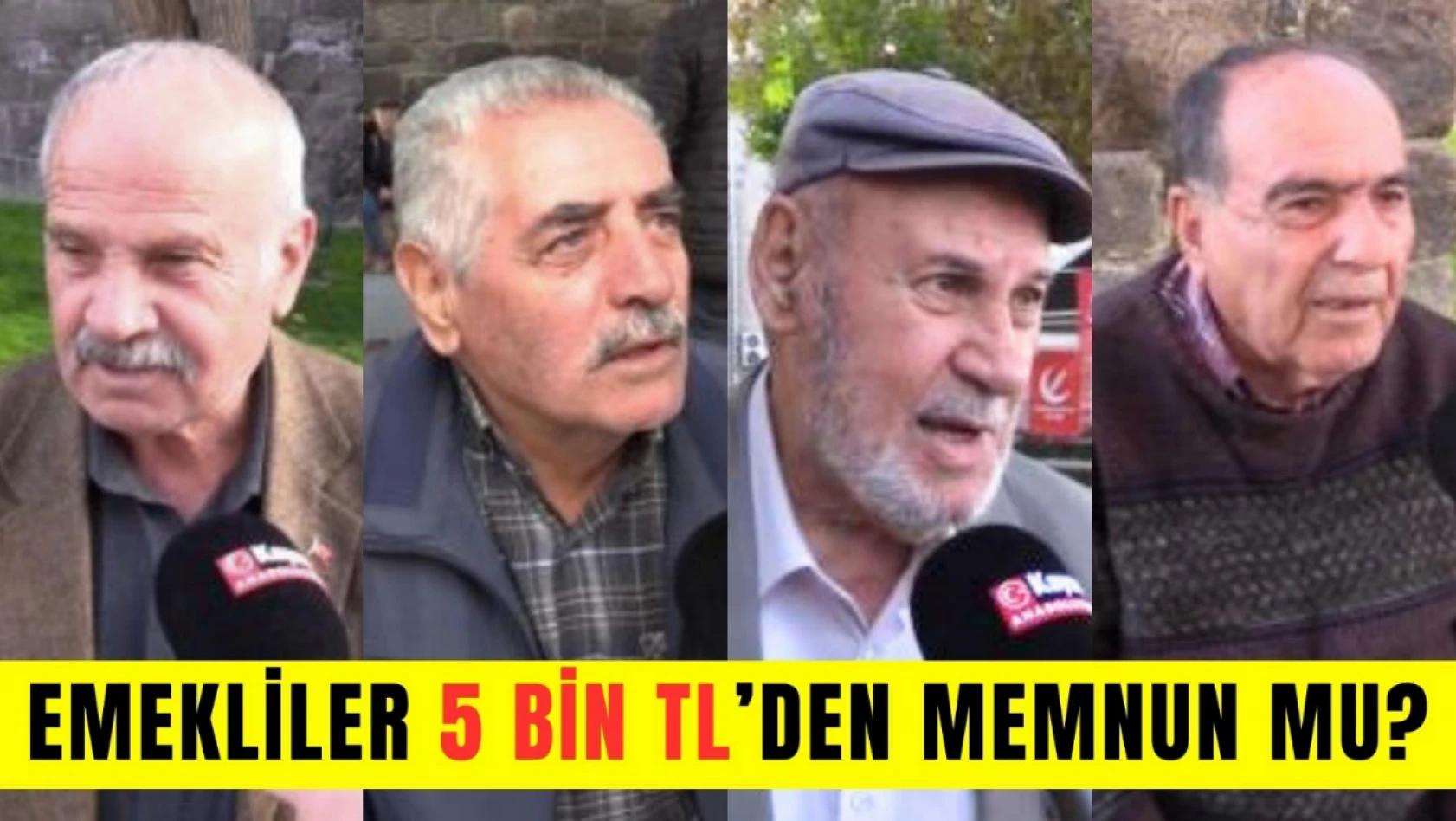 Emekliler 5 bin TL'den memnun mu? Anadolu'da Z Raporu