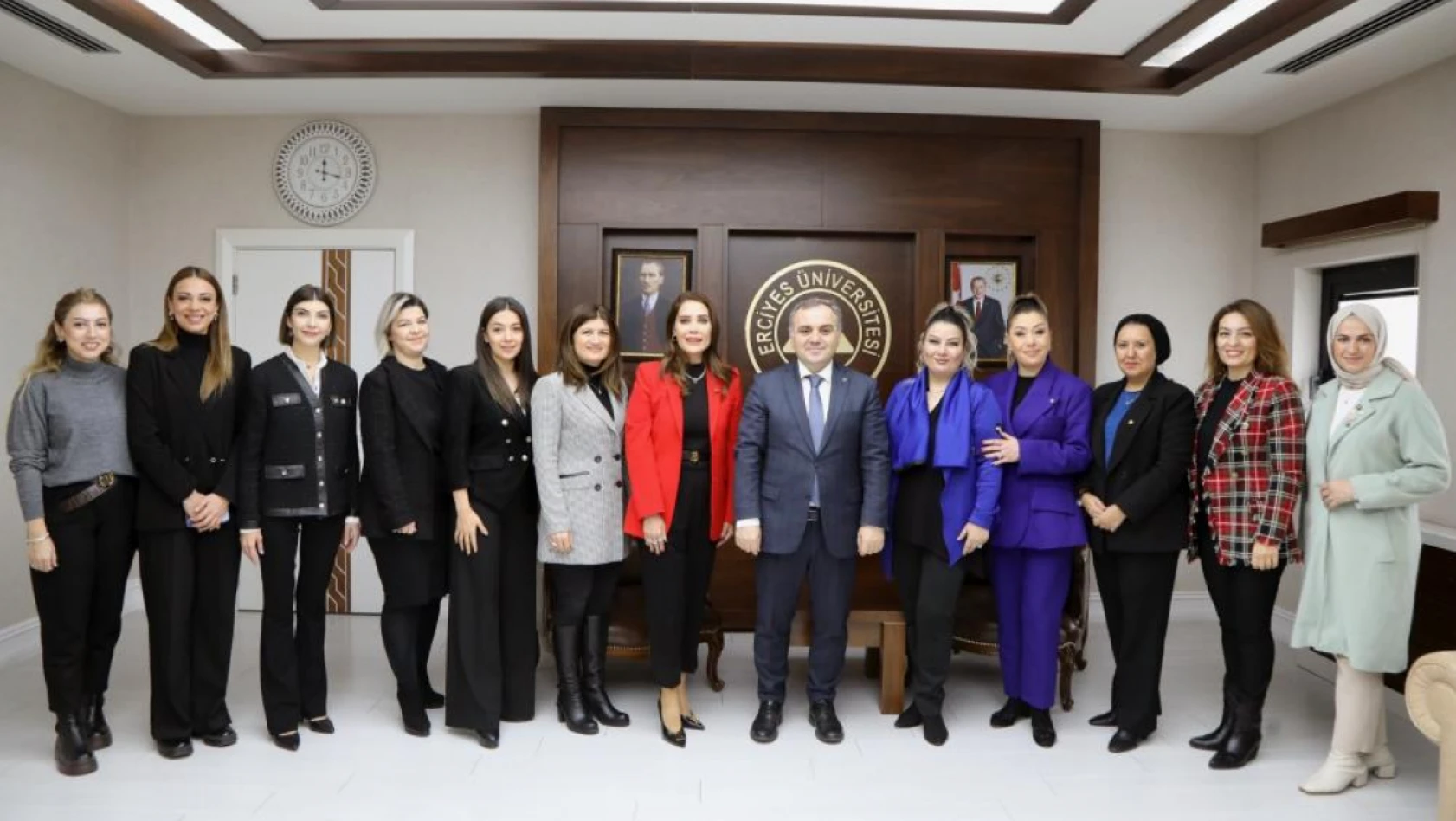 ERÜ ile TOBB Kayseri Kadın Girişimciler Kurulu Ortak Projeler İçin İşbirliği Protokolu  İmzaladı