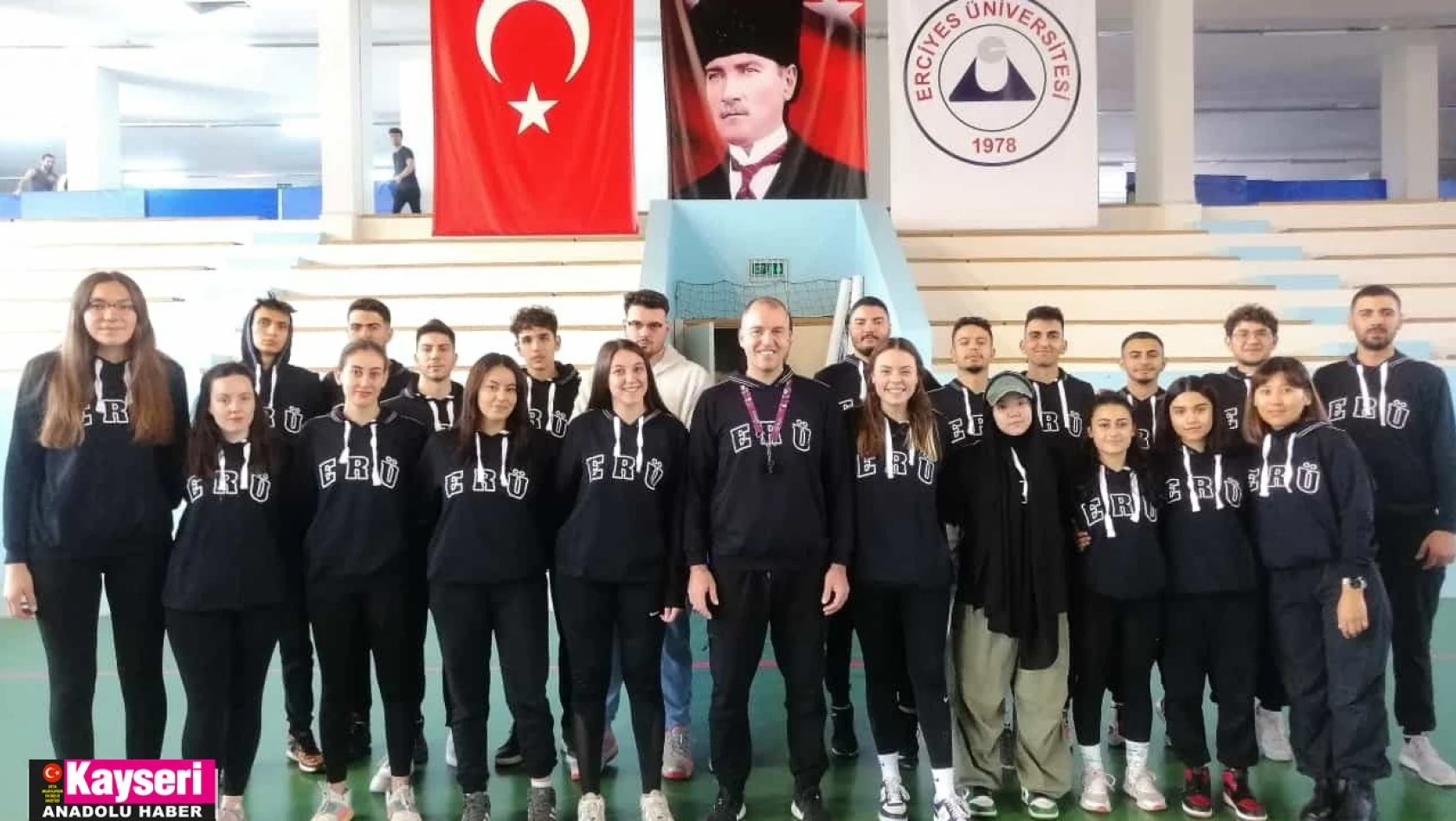 Erciyes Üniversitesi'nde hedef çifte şampiyonluk