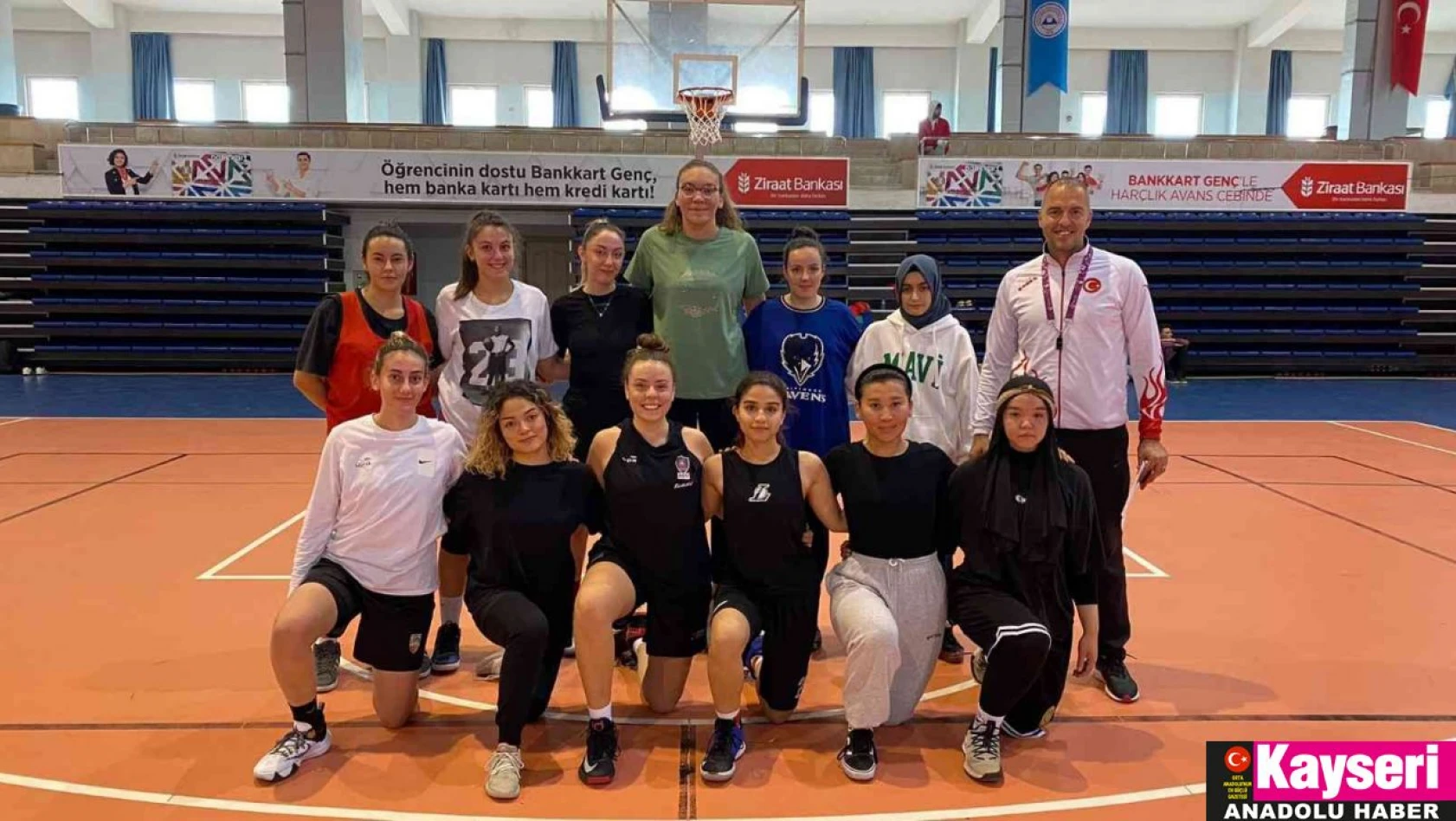 ERÜ'de Kız Basketbol Takımı seçmeleri yapıldı