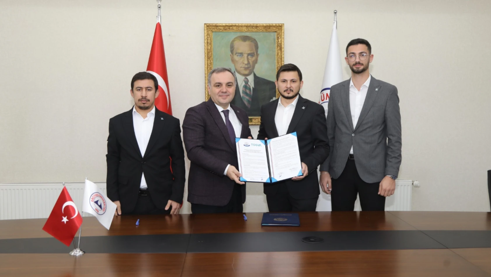 ERÜ ve TÜGVA aarasında iş birliği protokolü imzalandı