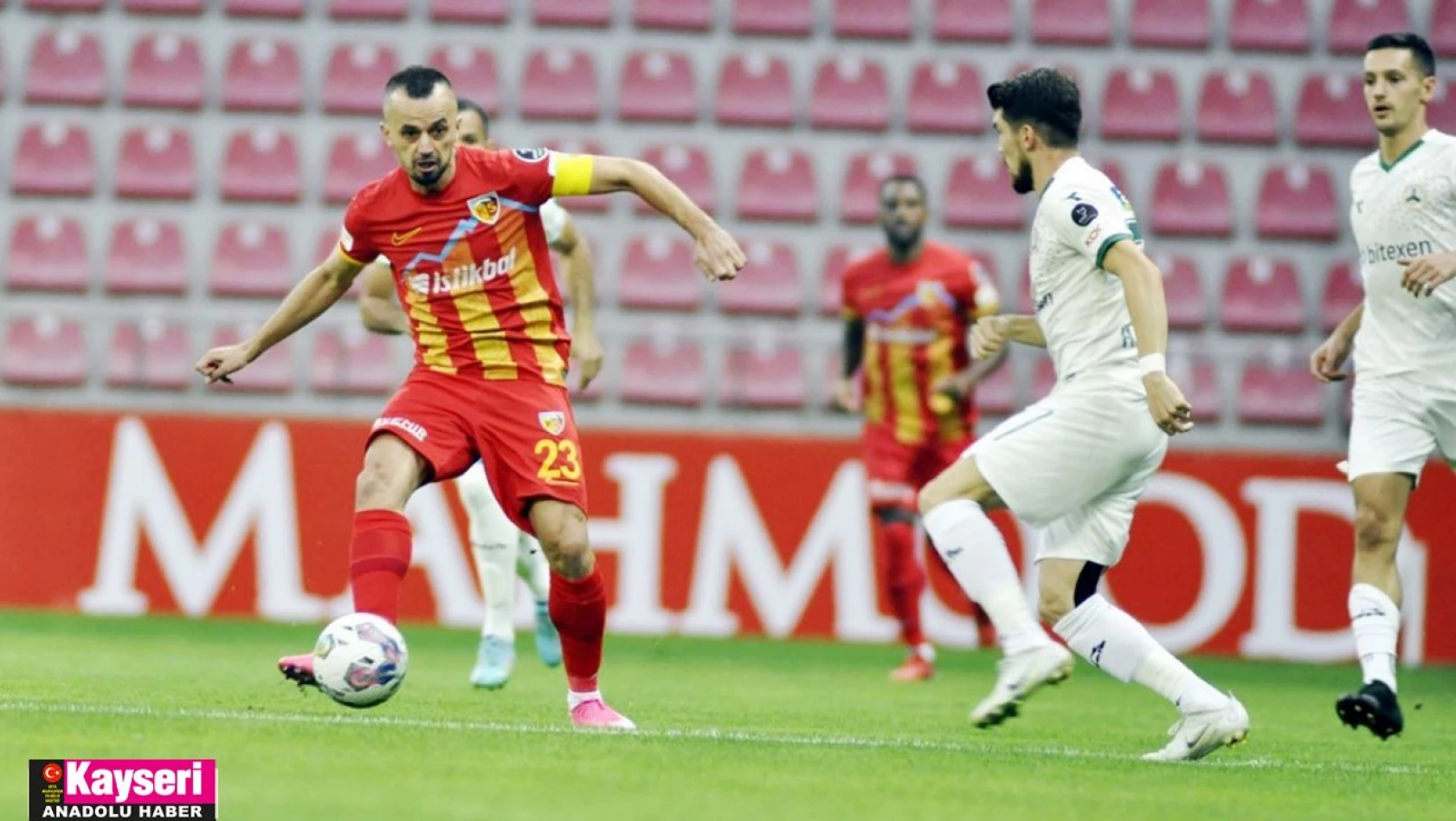 Giresunspor ile Kayserispor 8. kez sahada