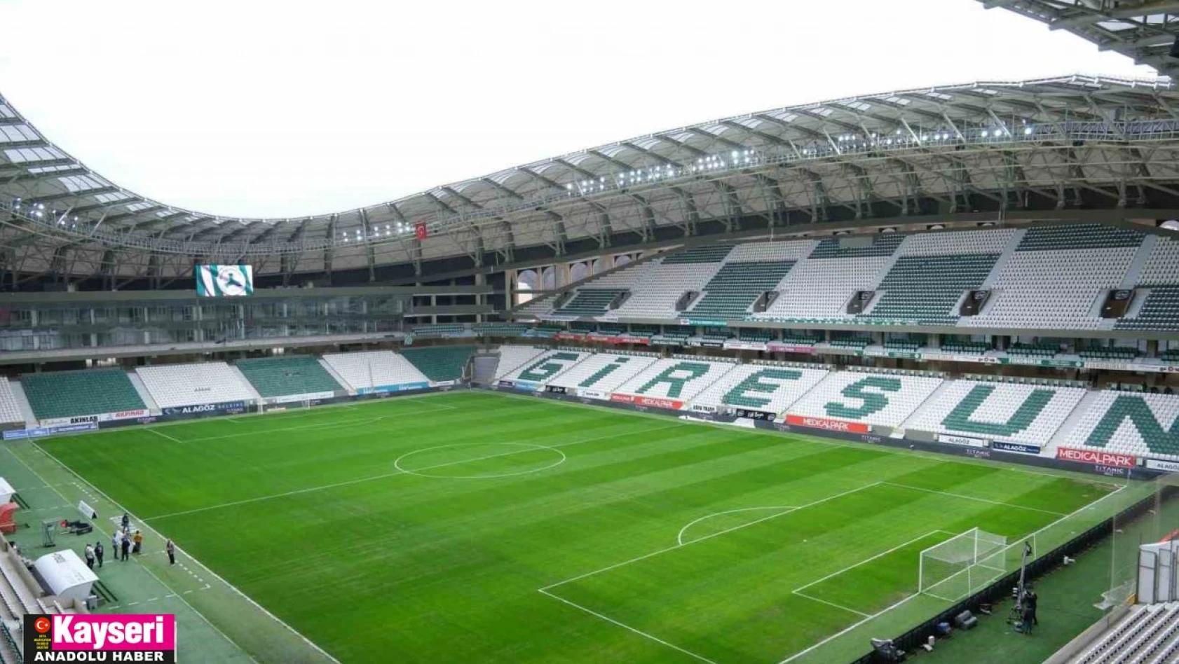 Giresunspor - Kayserispor maçının gelirleri depremzedelere bağışlanacak