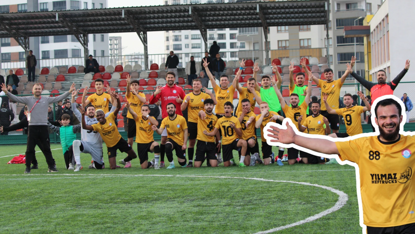 Gökhan sahnede Döğerspor Play-off'ta! - Kayseri Amatör Futbol