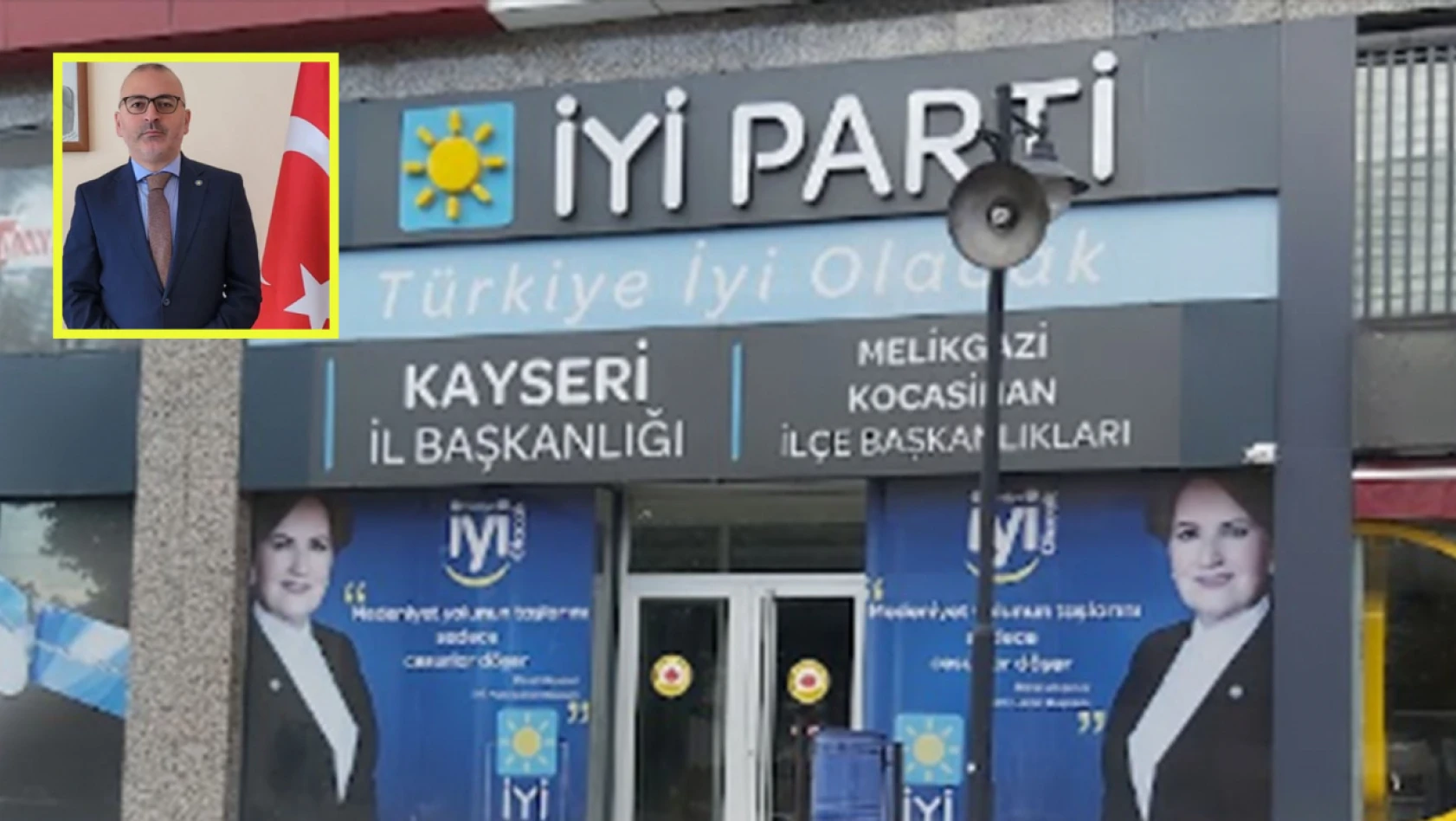 İYİ Parti Kayseri'de dikkat çeken detay!