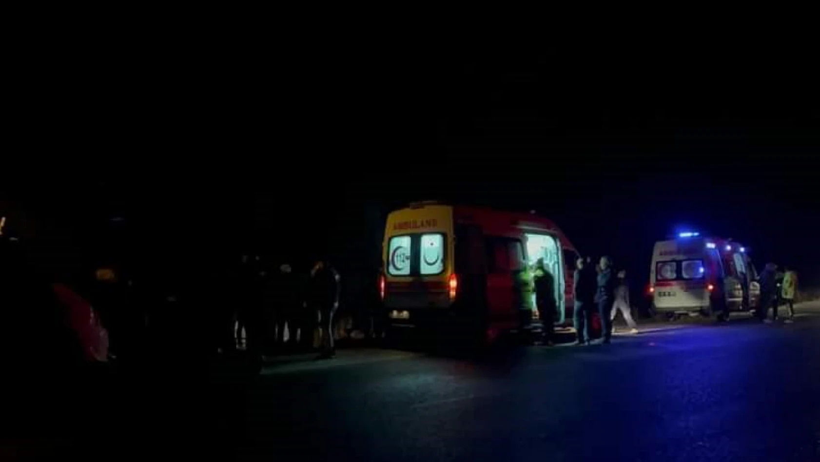 Kahramanmaraş'ta feci kaza : 1 ölü, çok sayıda yaralı var